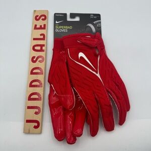 Nike Superbad 6.0 NFL Football Gloves Padded Red DX4520-623 Men’s Size 3XL NWT